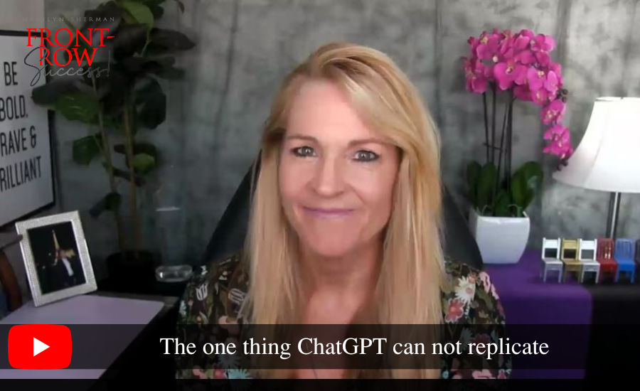 The one thing ChatGPT can’t replicate