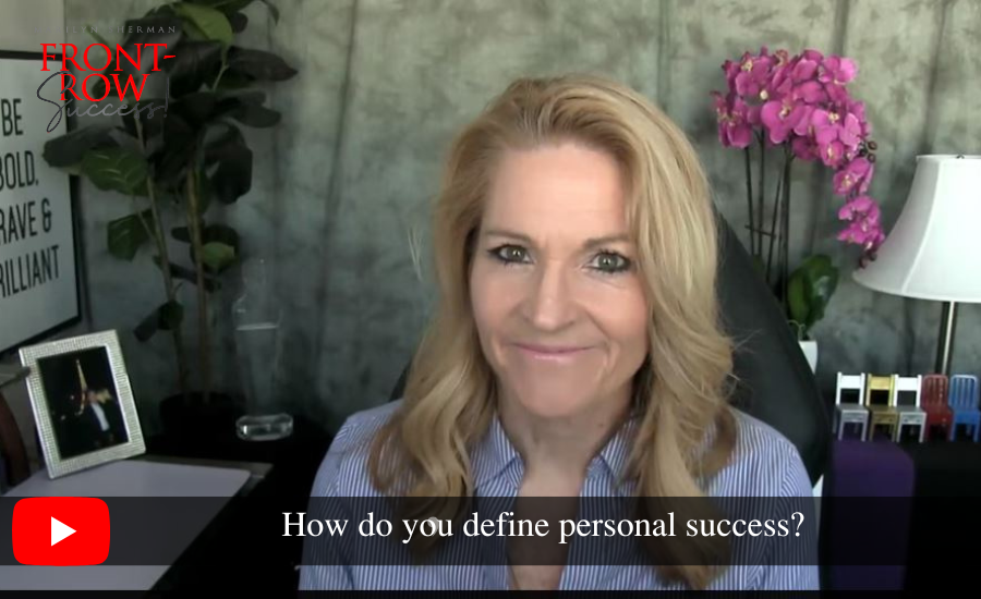 How do you define personal success